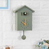 T60 Cuckoo Clock The Bird Reports On The Hour Clock  Colour: Green