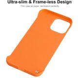 ENKAY Matte Frameless Hard PC Case for iPhone 13 Pro Max(Orange)