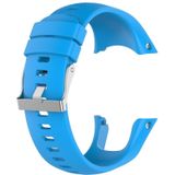 Silicone Replacement Wrist Strap for SUUNTO Trainer Wrist HR (Sky Blue)
