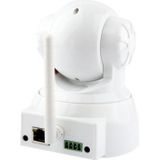 Wireless Infrared IP Camera with WiFi  0.3 Mega Pixels  Motion Detection and Night Vision / Infrared Alarm Input Function