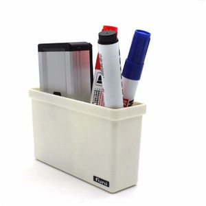 2 PCS Magnetic Plastic Storage Box Drawer Blackboard Chalk Pens Desk Storage Organiser Home Storage Boxes