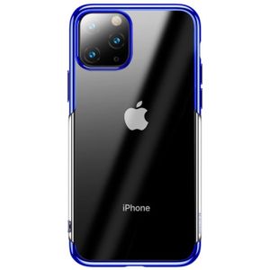 Voor iPhone 11 Pro Baseus Shining TPU case (blauw)