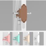 5 PCS Cartoon Bear Bedroom Door Mute Lock Closed Door Anti-collision Protection Cushion(White)