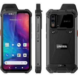 Uniwa W888 Rugged Phone  4 GB + 64 GB  IP68 Waterdichte stofdichte schokbestendige  5000 MAH-batterij  6 3 inch Android 11 MTK6765 Helio A22 Quad Core Tot 2.35GHz  netwerk: 4G  NFC  OTG