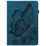 Voor Huawei MediaPad M5 Lite 10.1 Big Butterfly Lederen tablet Case