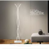 Modern Simple Personality LED Floor Lamp Lighting Soft Decoration Light(Stepless Dimming)