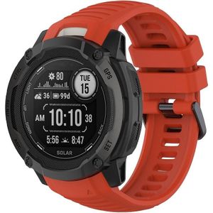 Voor Garmin Instinct 2X Sports siliconen vervangende horlogeband
