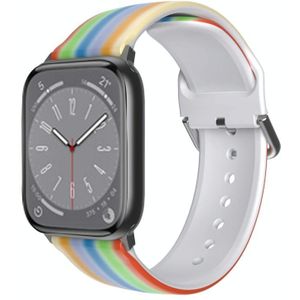 Ademende TPU-horlogeband voor Apple Watch-serie 8 & 7 41 mm / SE 2 & 6 & SE & 5 & 4 40 mm / 3 & 2 & 1 38 mm