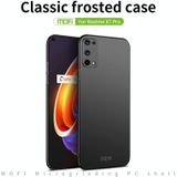 For OPPO Realme X7 Pro MOFI Frosted PC Ultra-thin Hard Case(Black)