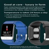 T1 1.14 inch Color Screen Smart Watch IP67 Waterproof Support Call Reminder /Heart Rate Monitoring/Sedentary Reminder/Sleep Monitoring/ECG Monitoring(Blue)