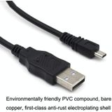 20 STKS 8PIN SLR CAMERA CABLE USB-gegevenskabel voor NIKON UC-E6  Lengte: 0.8m met AV