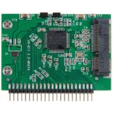 mSATA Mini PCI-E SSD Female to 3.3V 2.5 inch 44 Pin IDE Male Converter Card