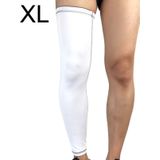 Outdoor Basketball Badminton Sports Knee Pad Riding Running Gear Long Breathable Protection Legs Pantyhose  Size: XL