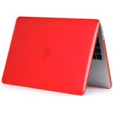 ENKAY Hat-Prince 2 in 1 Crystal Hard Shell Plastic Protective Case + US Version Ultra-thin TPU Keyboard Protector Cover for 2016 New MacBook Pro 13.3 inch without Touchbar (A1708)(Red)