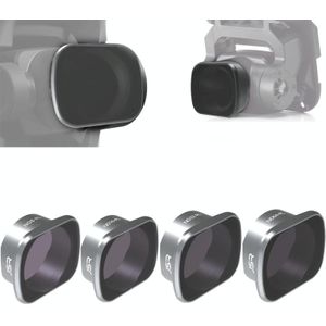 JSR KS 4 in 1 ND8PL+ND16PL+ND32PL+ND64PL Lens Filter for DJI FPV  Aluminum Alloy Frame