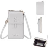 Baellerry multifunctionele verstelbare crossbody telefoontas grote capaciteit multi-kaartsleuf enkele schoudertas