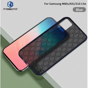 For Samsung Galaxy A91/S10 Lite PINWUYO Series 2 Generation PC + TPU Waterproof and Anti-drop All-inclusive Protective Case(Blue)