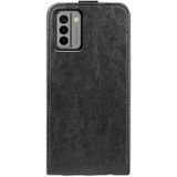 Voor Nokia G22 R64 textuur verticale flip lederen telefoonhoes