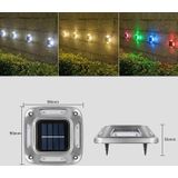 8 LED Solar Wandlamp Outdoor Rvs Buried Light (White Light)