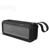 W-KING S20 Loundspeakers IPX6 Waterproof Bluetooth Speaker Portable NFC Bluetooth Speaker For Outdoors/Shower/BIcycle FM Radio(black)