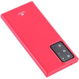 For Samsung Galaxy Note20 Ultra GOOSPERY JELLY Full Coverage Soft Case(Rose Red)