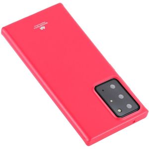 For Samsung Galaxy Note20 Ultra GOOSPERY JELLY Full Coverage Soft Case(Rose Red)