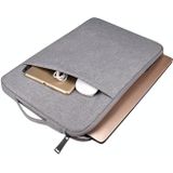 ND01D Felt Sleeve Protective Case Carrying Bag for 15.6 inch Laptop(Grey)