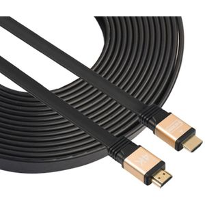 3m HDMI 2.0 (4K)  30AWG High Speed 18Gbps Gold Plated Connectors HDMI Male to HDMI Male Flat Cable(Gold)