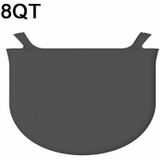 8 QT Siliconen Slow Cooker Liners Herbruikbare Lekvrije Crock Pot Liners(Zwart)