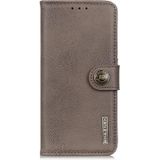 For Samsung Galaxy S30 Plus KHAZNEH Cowhide Texture Horizontal Flip Leather Case with Holder & Card Slots & Wallet(Khaki)