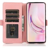 For Xiaomi Mi 10 Pro Retro Magnetic Closing Clasp Horizontal Flip Leather Case with Holder & Card Slots & Photo Frame & Wallet(Rose Gold)