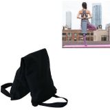 Weight Lifting Fitness Double Handle Canvas Sandbag(Black)