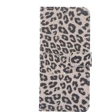 For Galaxy S20 Leopard Pattern Horizontal Flip Leather Case with Holder & Card Slots(Brown)