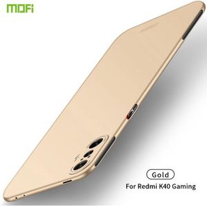 For Xiaomi Redmi K40 Gaming MOFI Frosted PC Ultra-thin Hard Case(Gold)