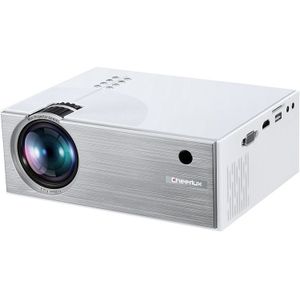 Cheerlux C7 1800 Lumens 800 x 480 720P 1080P HD WiFi Smart Projector  Support HDMI / USB / VGA / AV / SD(White)
