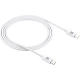 HAWEEL 25W USB-C / Type-C to 8 Pin PD Fast Charging Cable  Cable Length:1m