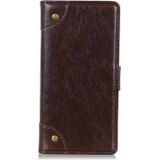 For Nokia X10 / X20 Copper Buckle Nappa Texture Horizontal Flip Leather Case with Holder & Card Slots & Wallet(Coffee)