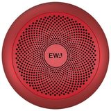 EWA A110mini High Hidelity Bluetooth Speaker Small Size High Power Bass  TWS Bluetooth Technology  Support TF(Red)