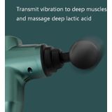 Muscles Relax Massager Portable Fitness Equipment Fascia Gun  Specification: 6212 12 Gears Red(EU Plug)