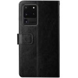 Voor Samsung Galaxy S20 Ultra Y Stitching Horizontale Flip Lederen Case Met Houder & Card Slots & Portemonnee & Fotolijst