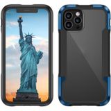 iPAKY Thunder Series Aluminum alloy Shockproof Protective Case For iPhone 12 Mini(Blue)