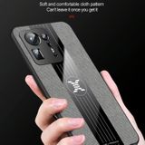 Voor Xiaomi MI Mix 4 Xinli Stitching Clot Texture TPU Telefoonhoes