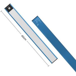 40cm Original Xiaomi YEELIGHT LED Smart Human Motion Sensor Light Bar Rechargeable Wardrobe Cabinet Corridor Wall Lamps (Blue)