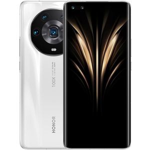 Hono Magic4 Ultimate 5G LGE-AN20  12 GB + 512GB  China-versie  Quad terug camera's + dual front camera's  3D-face id & screen vingerafdrukidentificatie  4600mAh batterij  6.81 inch Magic UI 6.0 (Android 12) Snapdragon 8 GN 1 Octa Core tot 2.995GHz