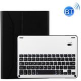 FT-1038B Detachable Bluetooth 3.0 Aluminum Alloy Keyboard +  Lambskin Texture Leather Case for iPad Air / Air 2 / iPad Pro 9.7 inch  with Water Repellent / Three-gear Angle Adjustment / Magnetic / Sleep Function (Black)