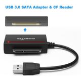 ROCKETEK RT-CFST USB 3.0 Geheugenkaartkaartlezer Topografie SATA CF-adapter