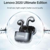 Original Lenovo LivePods LP40 TWS IPX4 Waterproof Bluetooth Earphone with Charging Box  Support Touch & HD Call & Siri & Master-slave Switching (Black)