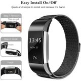 Smart Watch Stainless Steel Wrist Strap Watchband for FITBIT Charge 2(Colour)