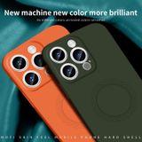Voor iPhone 15 Pro Max MOFI Qin-serie Magsafe Skin Feel all-inclusive siliconen telefoonhoesje