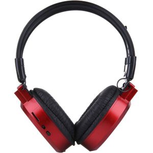 SH-S1 Folding Stereo HiFi Wireless Sports Headphone Headset with LCD Screen to Display Track Information & SD / TF Card For Smart Phones & iPad & Laptop & Notebook & MP3 or Other Audio Devices(Red)